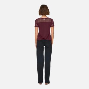 STINNE TOP MESH MAROON BANNER – Image 2