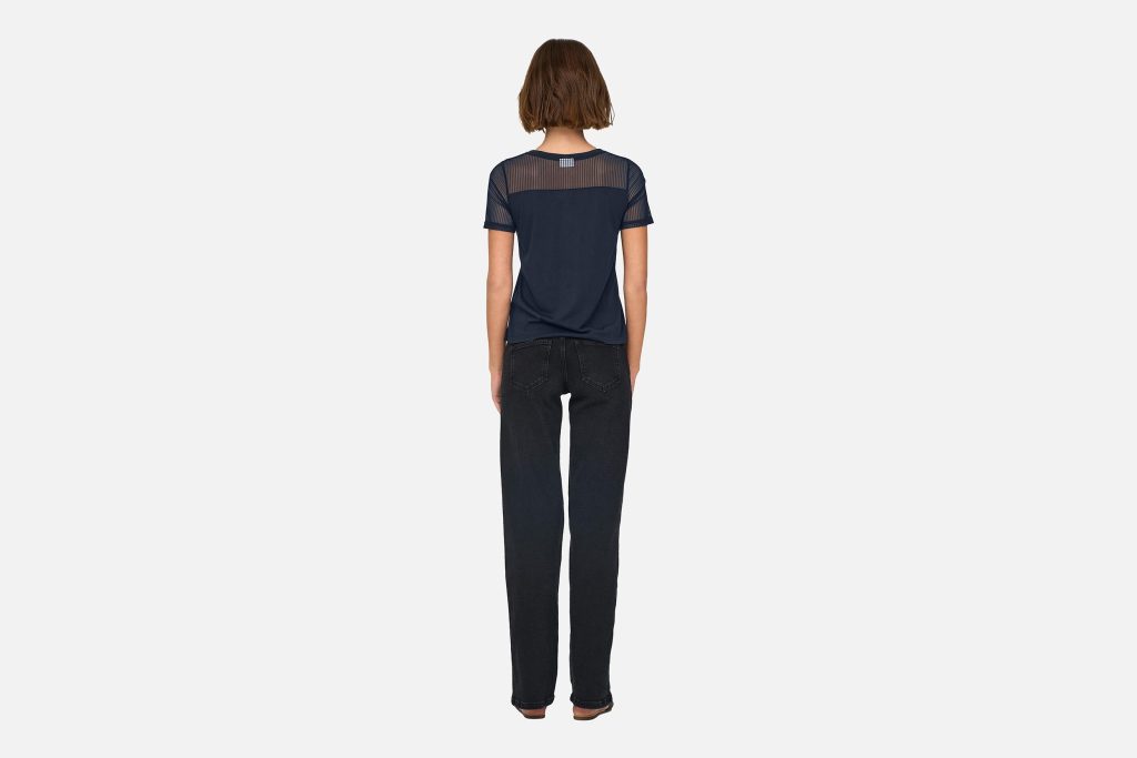 STINNE STRIPE TOP ECLIPSE