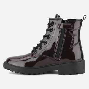 CASEY HI LACK BURGUNDY – Image 4