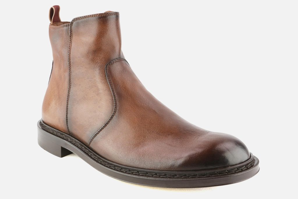 SHELDON BOOTS COGNAC ANTIC