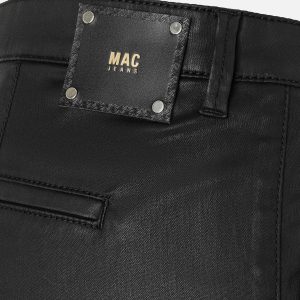 CHINO TURN UP COATED BLACK – Image 6