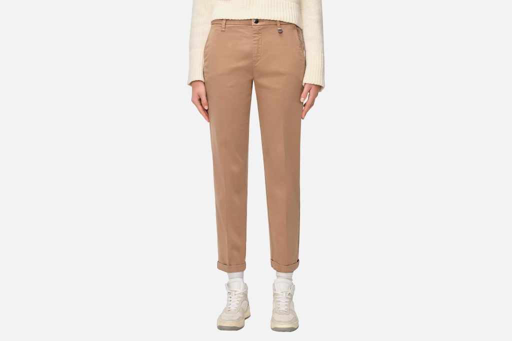 CHINO TURN UP CAMEL WINTER