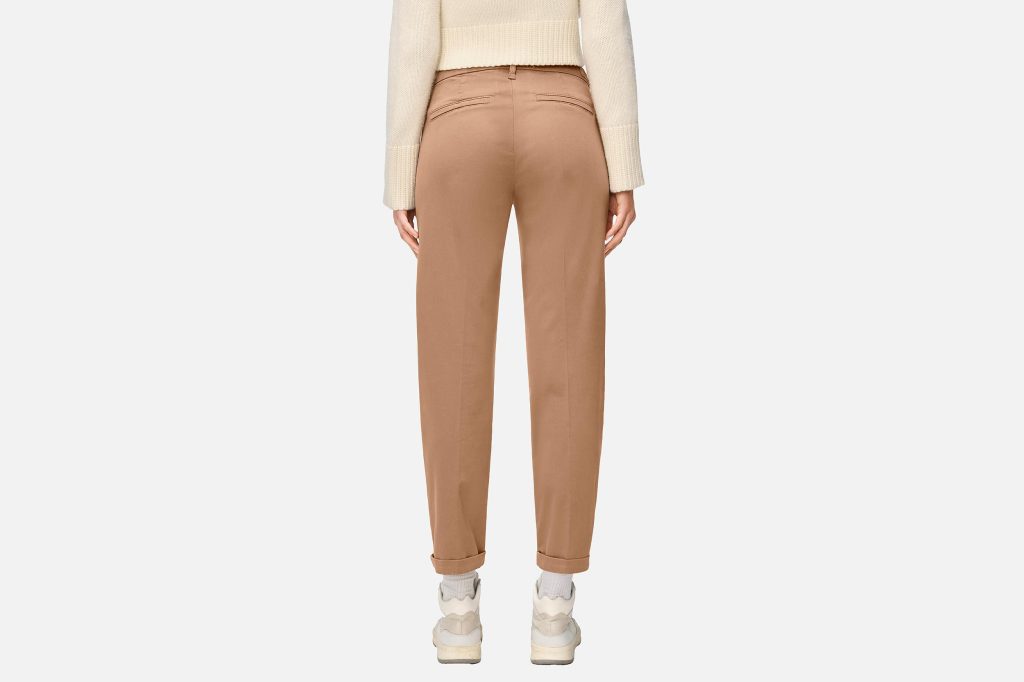 CHINO TURN UP CAMEL WINTER