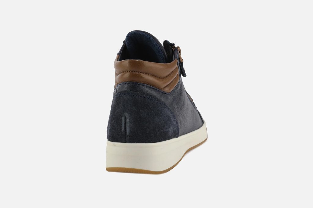 ROMY SPORT HI ZIP BLEU TAN