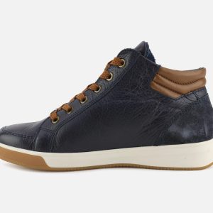 ROMY SPORT HI ZIP BLEU TAN - Image 4