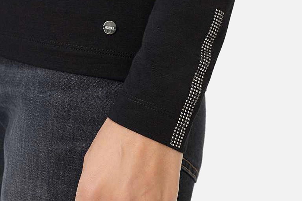 CARINA L ROLLNECK BLACK