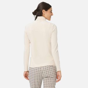 CARINA L ROLLNECK BEIGE – Image 4