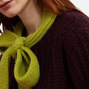 CARDIGAN GRACE AUBERGINE - Image 3