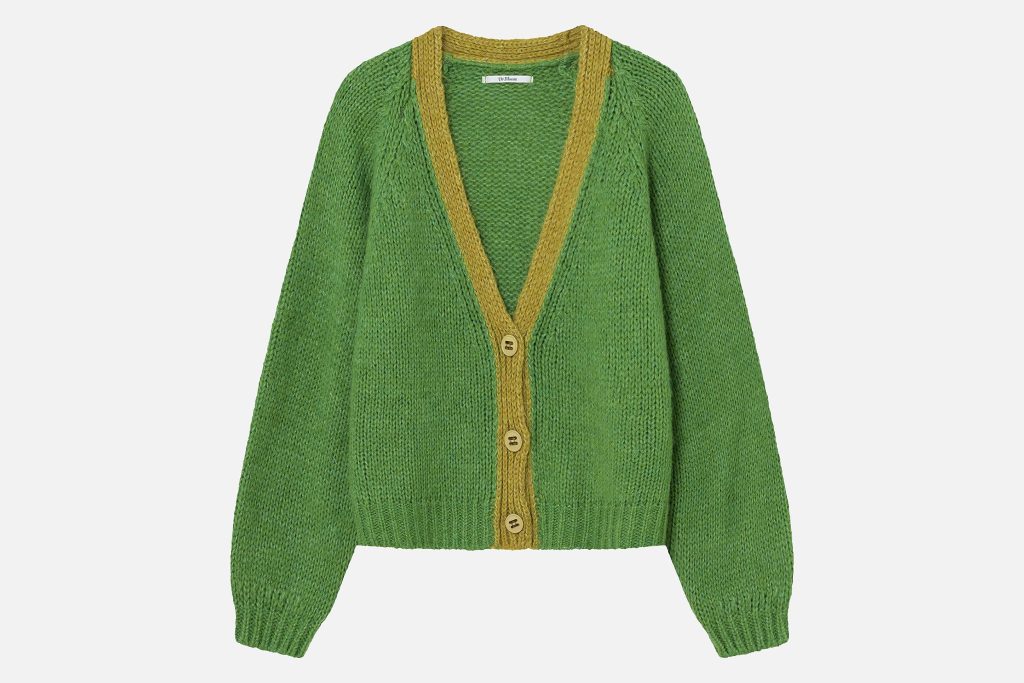 CARDIGAN COCCO VERT