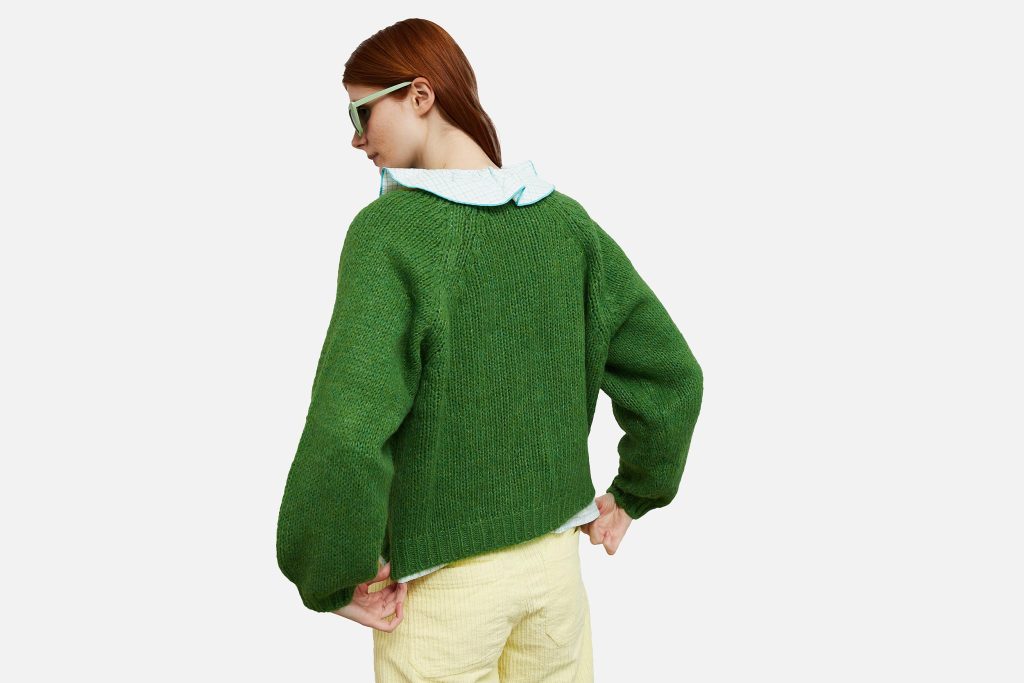 CARDIGAN COCCO VERT