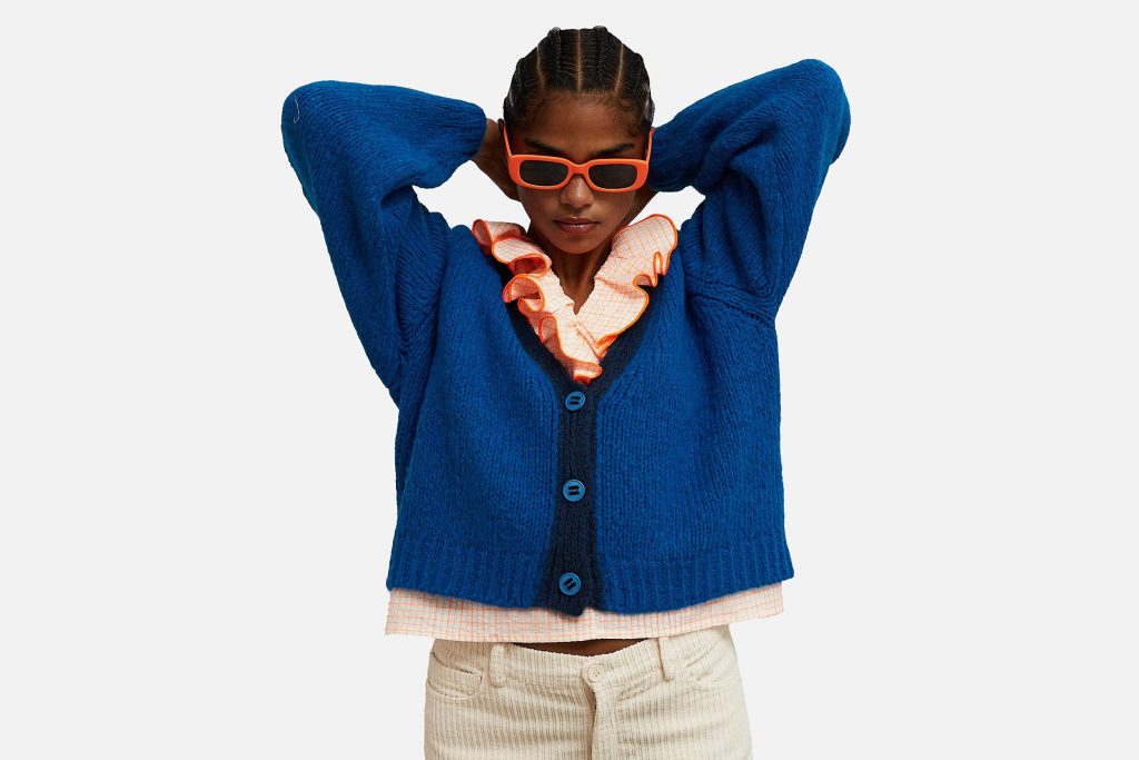 CARDIGAN COCCO BLEU