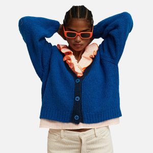 CARDIGAN COCCO BLEU - Image 2