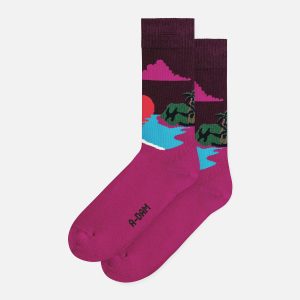 SOCKS RED SUNSET - Image 3