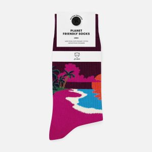 SOCKS RED SUNSET - Image 4