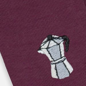 SOCKS BURGUNDY PERCOLATOR - Image 2