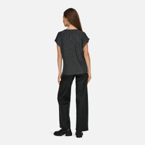 CAROL VNECK BLACK SILVER – Image 4