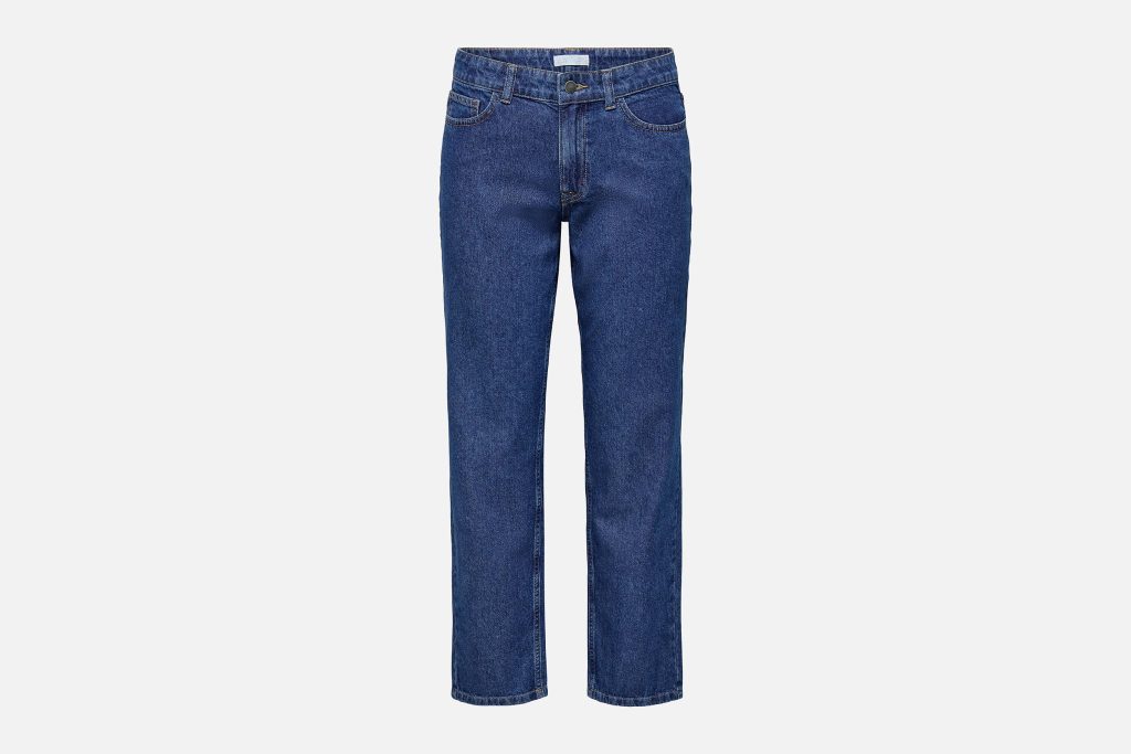 STRAIGHT JEANS DK BLUE L32