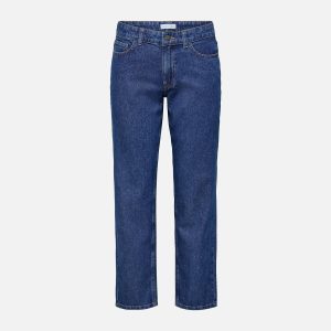 STRAIGHT JEANS DK BLUE L32 – Image 1