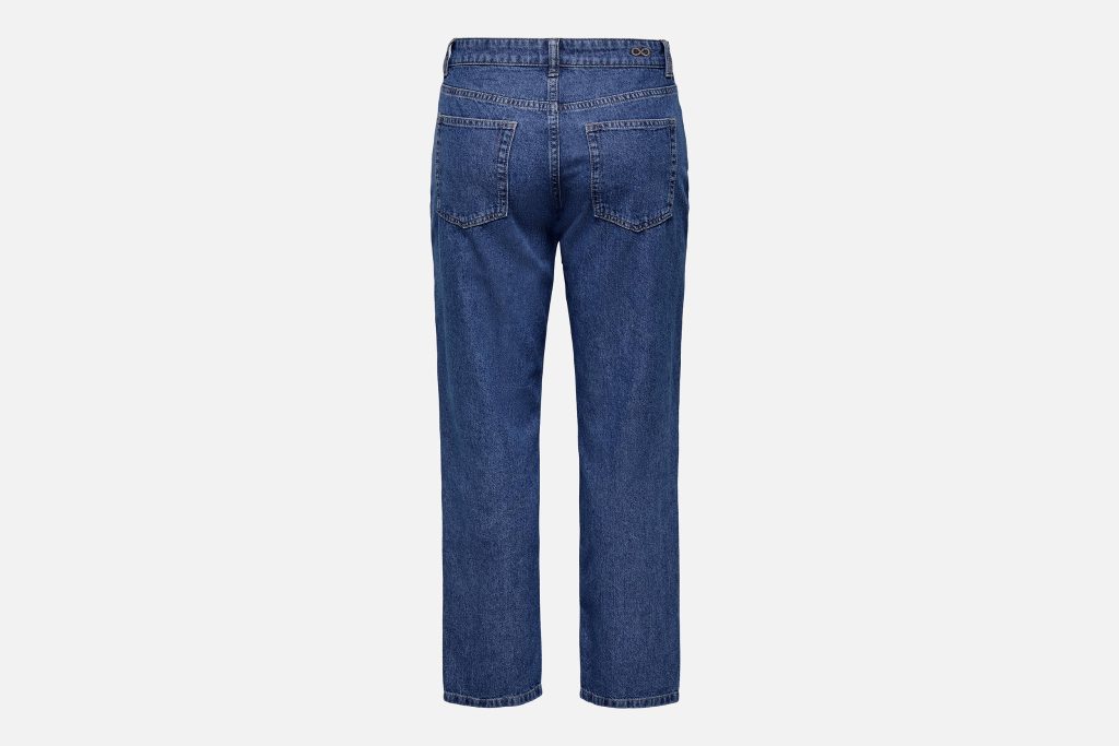 STRAIGHT JEANS DK BLUE L32