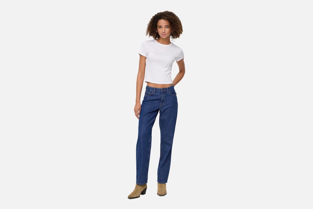 STRAIGHT JEANS DK BLUE L32