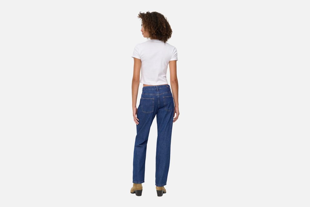 STRAIGHT JEANS DK BLUE L32