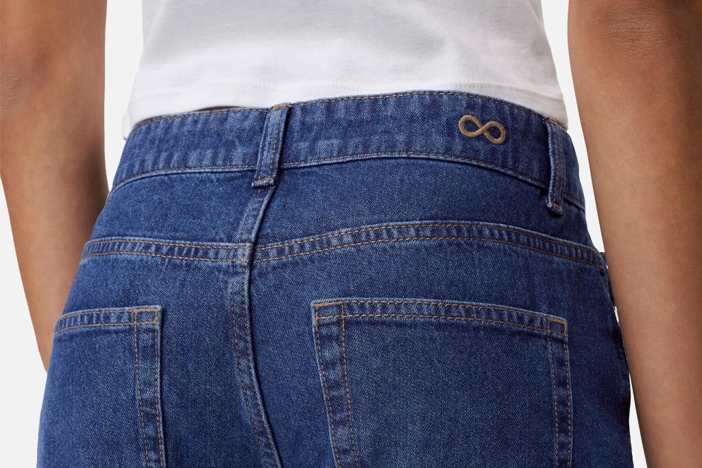STRAIGHT JEANS DK BLUE L32