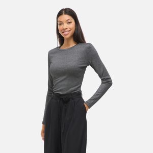 CATREA TOP GLITTER BLACK - Image 3