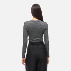 CATREA TOP GLITTER BLACK - Image 4