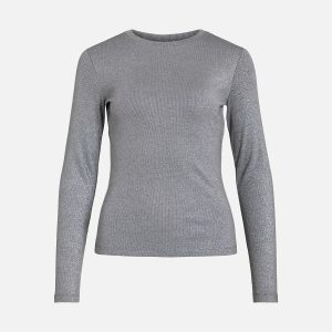 CATREA TOP GLITTER GREY – Image 1