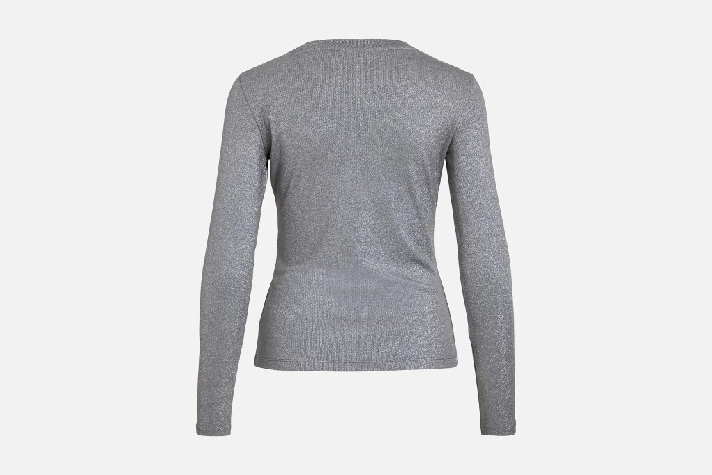 CATREA TOP GLITTER GREY