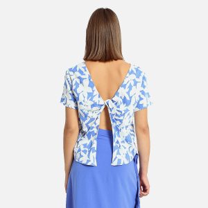 TOP LILI BLUE HOLBOX PRINT – Image 3