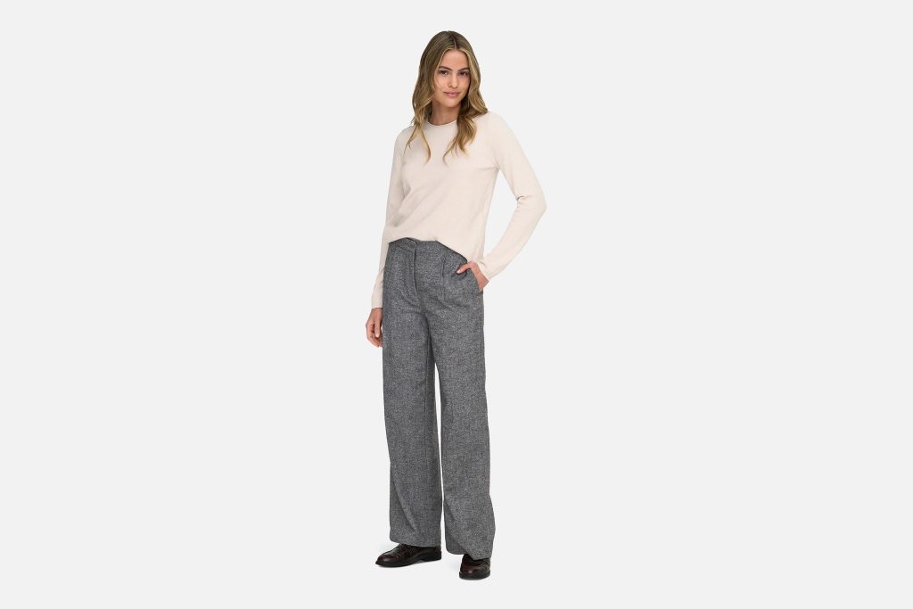 BEKKA WOOL PANT GREY L32