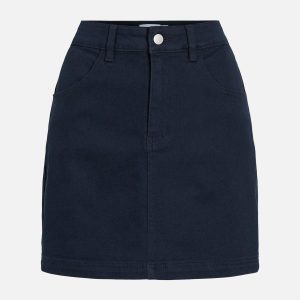 CHIA COEUR MINI SKIRT NAVY – Image 1