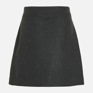 DACEY SHORT SKIRT DARK GREY – Image 2