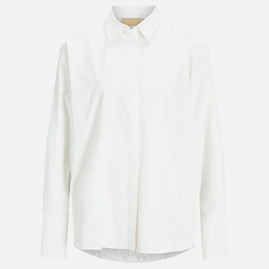 CARO POPLIN SHIRT BLANC
