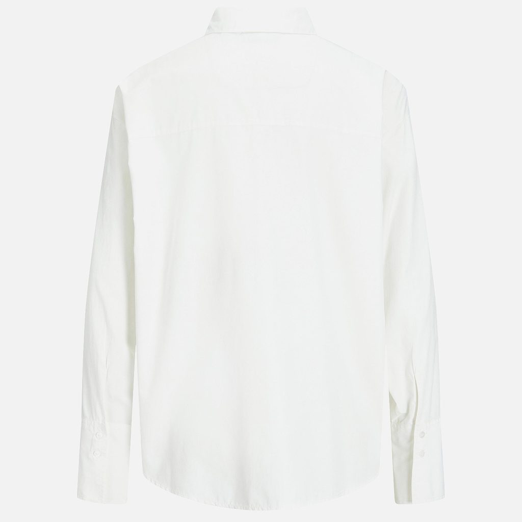 CARO POPLIN SHIRT BLANC
