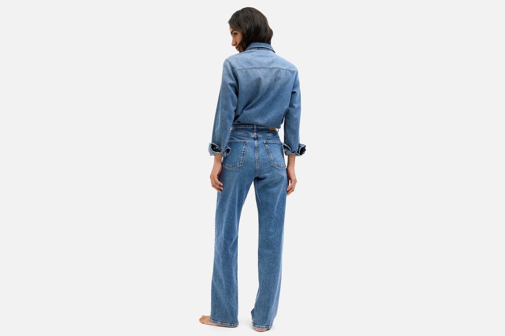 SEVILLE LOOSE MED DENIM L30