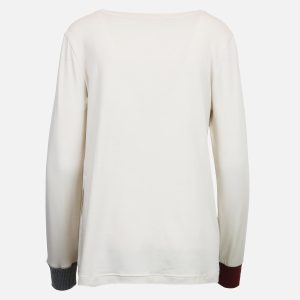 TOP FIAMMA BEIGE GREY WINE – Image 2