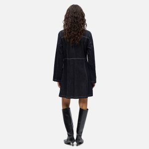 ANITA DENIM DRESS DARK BLUE - Image 3