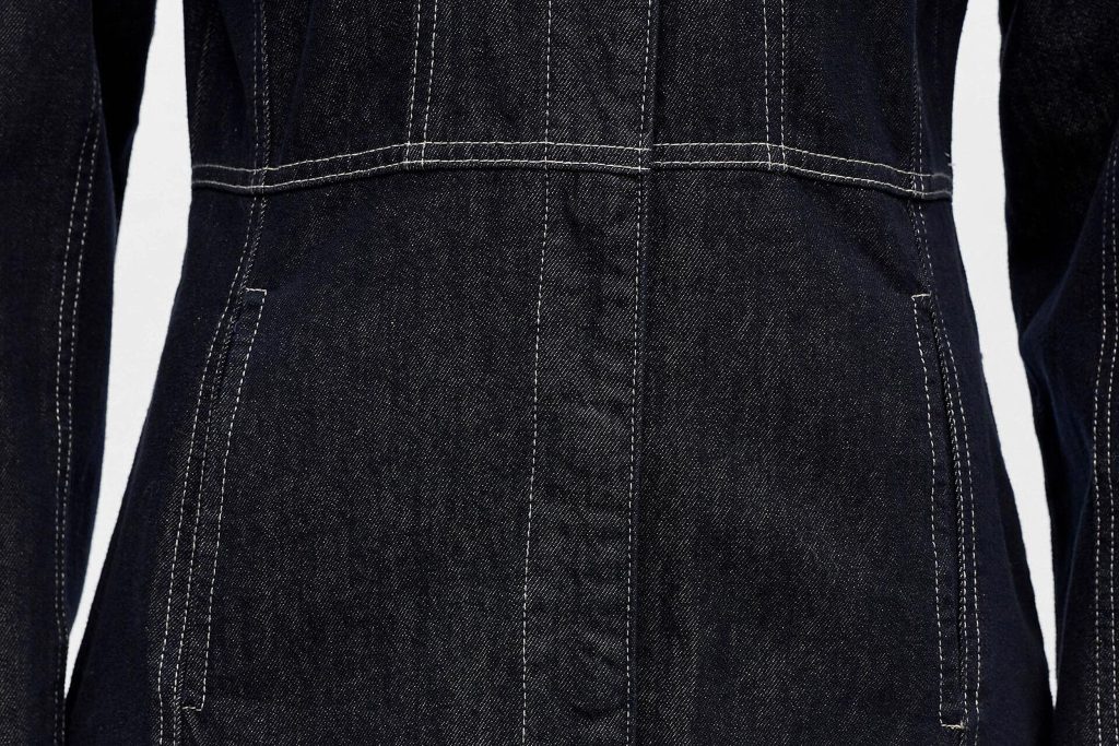 ANITA DENIM DRESS DARK BLUE