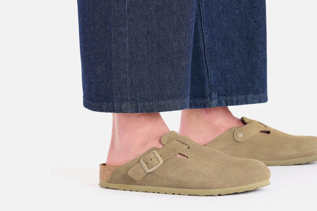 BOSTON SUEDE REG FADED KAKI