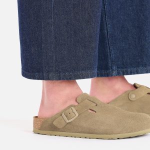 BOSTON SUEDE REG FADED KAKI – Image 8