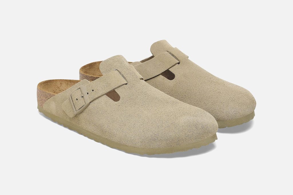 BOSTON SUEDE REG FADED KAKI