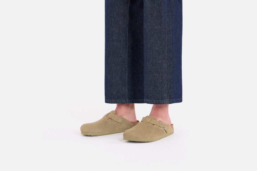 BOSTON SUEDE REG FADED KAKI