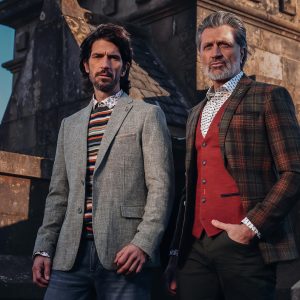 BLAZER TARTAN WOOL LOOK GREEN – Image 4