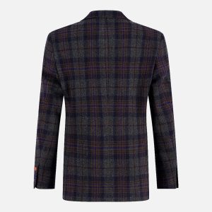 BLAZER TARTAN LOOK NAVY – Image 2