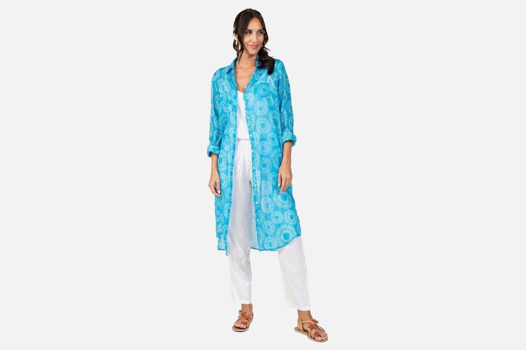 CHEMISE LO SOLEIL BLEU MARIN