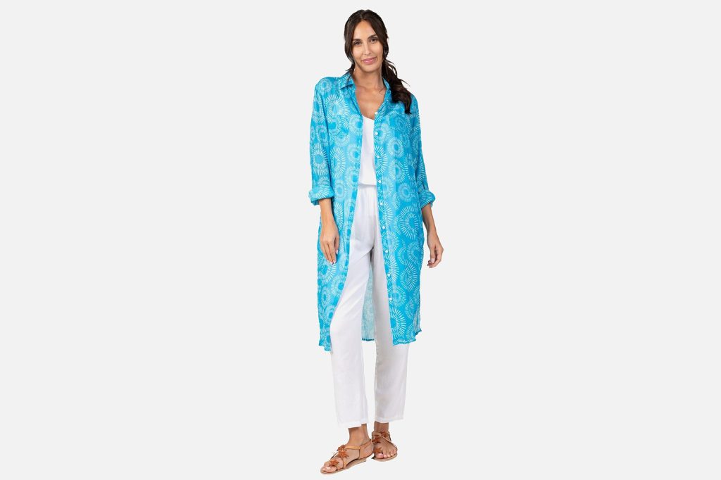 CHEMISE LO SOLEIL BLEU MARIN
