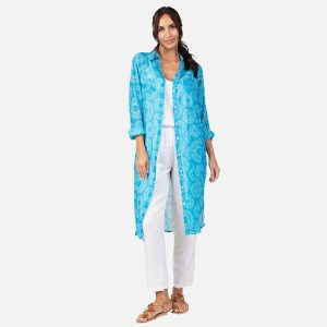 CHEMISE LO SOLEIL BLEU MARIN – Image 2