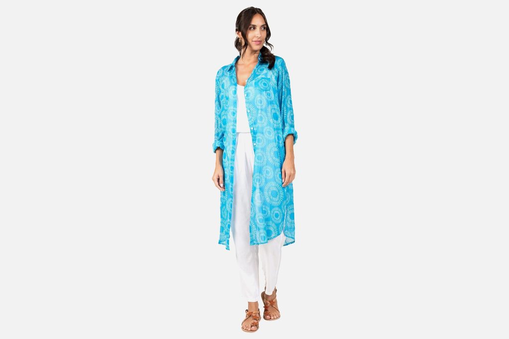 CHEMISE LO SOLEIL BLEU MARIN
